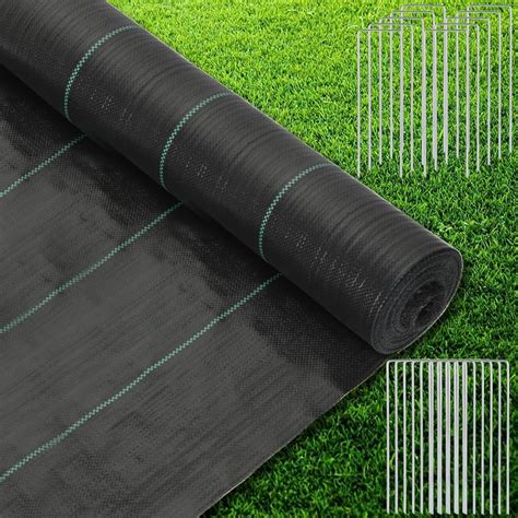 Amazon.com : ABuff 3.2OZ Weed Barrier Landscape Fabric Heavy Duty 6 ...