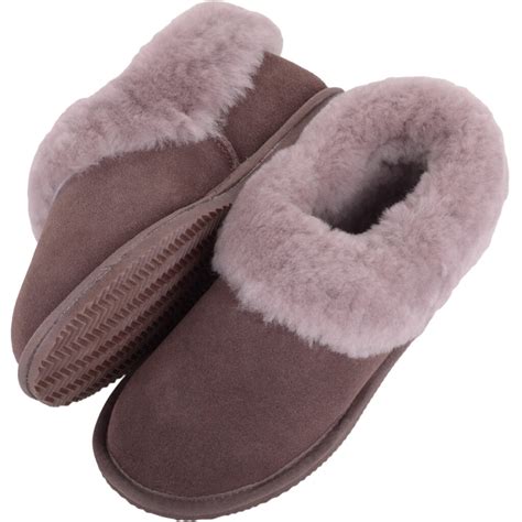 Ladies Sheepskin Bootie Slipper - Lottie - Snugrugs