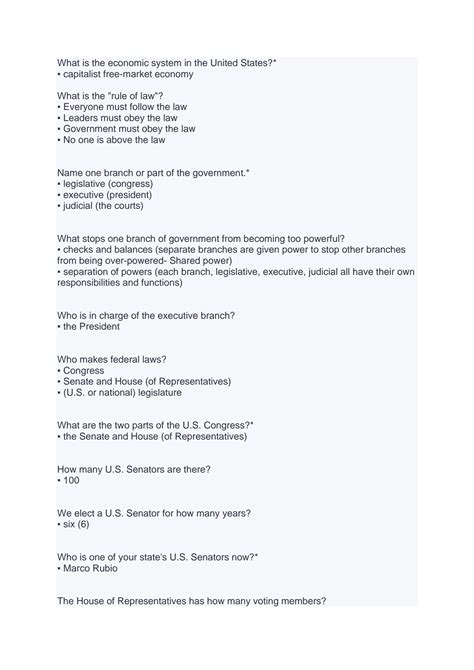 SOLUTION: Florida civic literacy test with 100 verified solutions 2023 ...