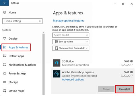 Image result for Uninstall Desktop Apps