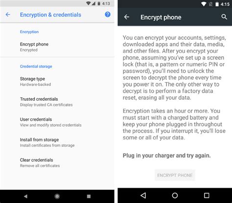 Android Remove Device Encryption 的图像结果