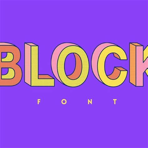 Block Script Font 的图像结果