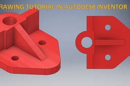 Inventor Drawing Tutorial 的图像结果