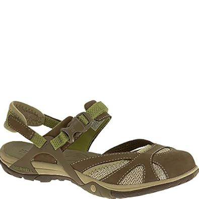 Merrell Women's Azura Wrap Sandal,Otter,8 M US Brown : Amazon.in: Shoes ...