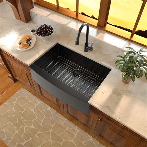 Black Farm Sinks For Kitchens at Jose Cheung blog