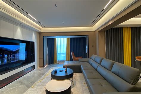 黑金配色 · 法式轻奢风复式室内装修设计-装修设计-设计中国