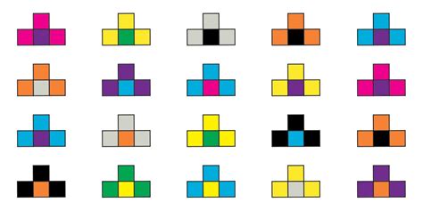 Q4 — How many configurations of blocks appear only once in the figure ...