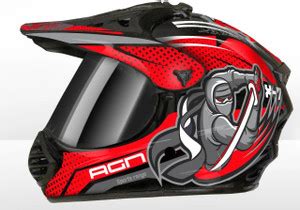 FOROLY Auto Green X-7 Ninja ABS Material with Rainbow visor Motorbike ...