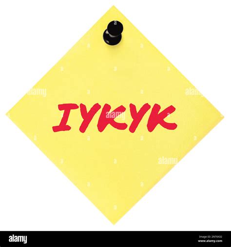 Acronym For If You Know You Know