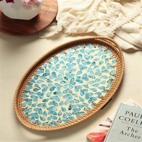 Mother of Pearl Inlay Trays – Dharithri