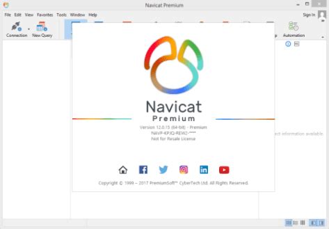 Navicat Premium 15 0 4 - downkload