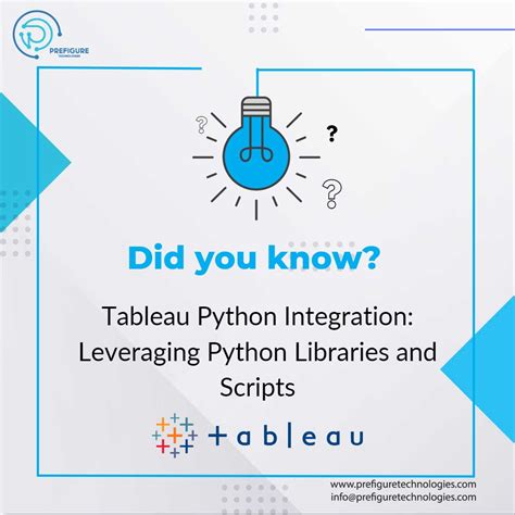 Image result for Tableau Python Integration