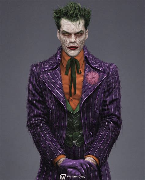 William Gray | Here is a concept of Bill Skarsgård as the Joker in one ...