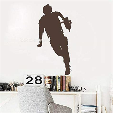 Buy Gadgets Wrap Jump Army Soldier Wall Vinyl Decal Sticker Online at ...