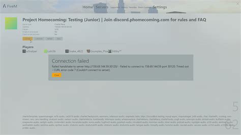 Image result for Deferring Connection Fivem Reddit