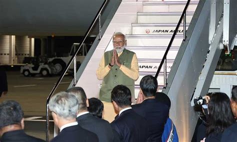 PM Modi arrives in Japan's Hiroshima to participate in G7 summit