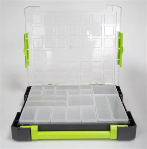 RS PRO | RS PRO 21 Cell Transparent, Grey, Green PP, Adjustable ...