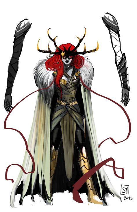 Angela Queen of Hel by Stephanie Hans * | Spawn comics, Marvel girls ...
