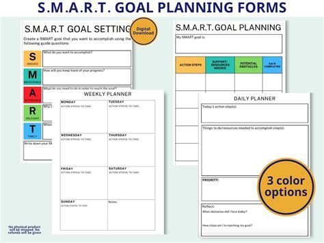 Image result for Multiple Goals Template Using Smart Goal Format