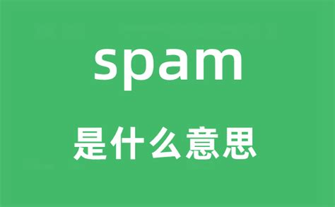 spam是什么意思_spam怎么读_中文翻译是什么?_学习力