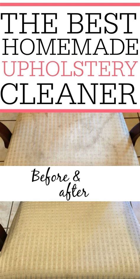 diy upholstery cleaner
