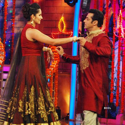 Kicking off the festive mood, Salman Khan danced with Sania Mirza on ...