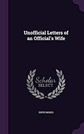 Buy Unofficial Letters of an Official's Wife Book Online at Low Prices ...