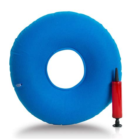 Buy zinnor Inflatable Ring Cushion with A Pump, Medical Hemorrhoid Seat ...