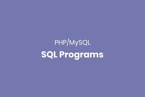 Image result for SQL Query Program