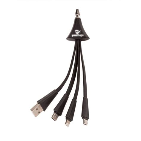 LumiCharge 3-in-1 Glow Cable – Ideal als Branding-Artikel