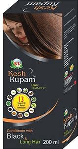 S. V. Pharmaceuticals Kesh Rupam Hair Shampoo Conditioner with Black ...