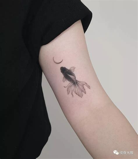 鳌鱼纹身图案纹身图片