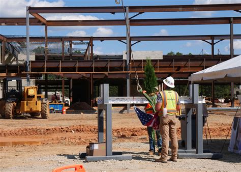 Skanska Celebrates Topping Out Milestone At Baucom Elementary School In ...