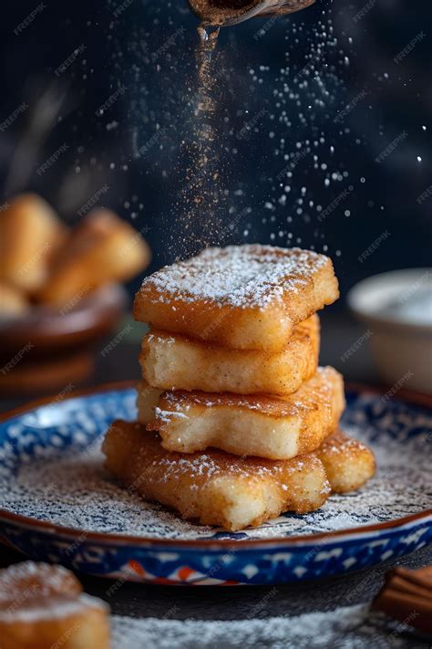 Premium Photo | Crunchy Elegance Leche Frita Spanish Fried Milk Perfection