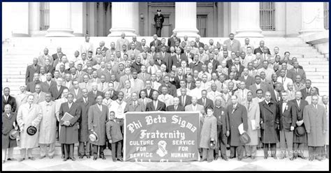 Phi Beta Sigma (ΦΒΣ) is a predominantly Black fraternity which was ...