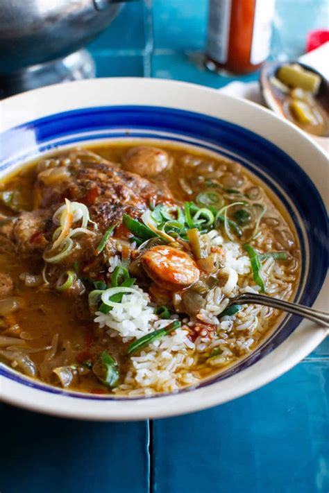 Kate's Best Chicken and Smoked Sausage Gumbo Recipe - katesbestrecipes.com