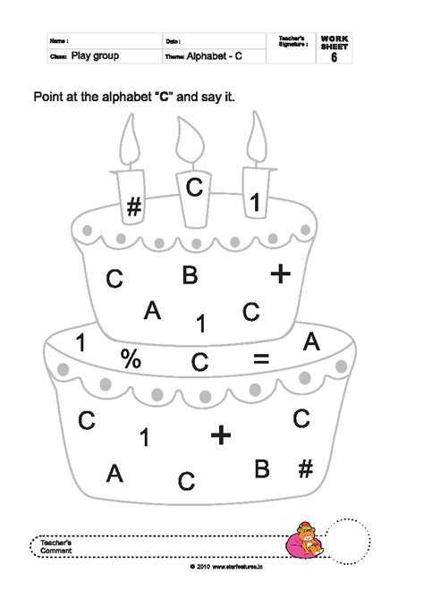 Free Play School Worksheets