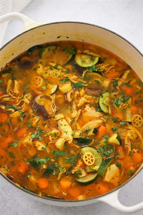 Spicy chicken noodle soup – Artofit