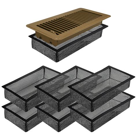 6pcs 12inch Floor Register Vent Cover Filter Net, Air Vent Screen Mesh ...