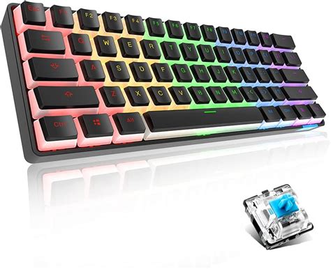NACODEX Mini 60% Mechanical Gaming Keyboard - PBT India | Ubuy