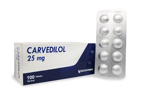 Carvedilol 25 mg - Drotafarma