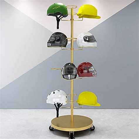 Buy lingyun Rotating Display Stand 4 Tiers Metal Countertop Spinner ...