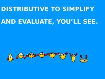 Image result for Distributive Property Music