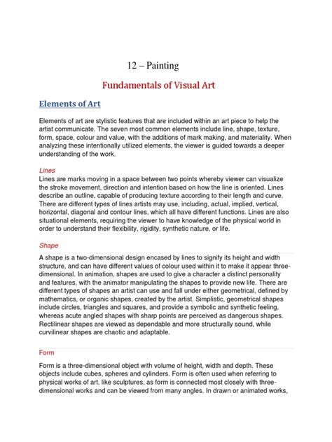 Image result for Principles of Visual Arts Note