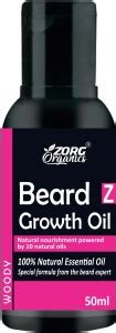 Zorg Organics Beard Growth Oil |Woody|100% Natural Hair Oil - Price in ...