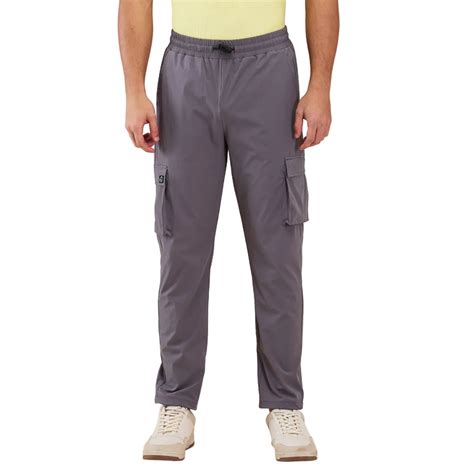 Being Human Men Grey Solid Cargo