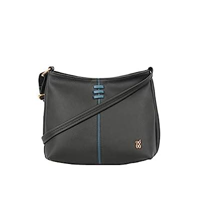 Baggit Womens Lxe Pepsi Hobo Bag- Black : Amazon.in: Fashion