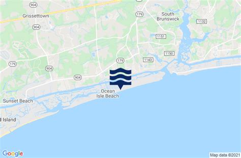 Ocean Isle Beach, NC Tide Charts, High & Low Tide Table, Fishing Times | US