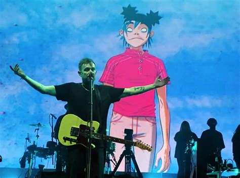 The Gorillaz In Person Stevie Nicks Becomes Gorillaz Character In
