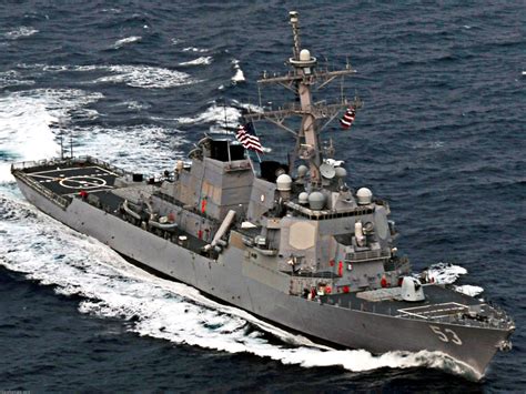 USS John Paul Jones DDG-53 Arleigh Burke class Destroyer US Navy